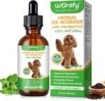 Dog Worming Drops with Probiotics 60ml, 100% Natural Support for Digestive & Immune Health, Aids Nutrient Absorption & Intestinal Parasite Prevention (via Gut Care) - Image 2