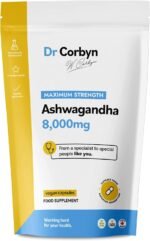 Dr Corbyn Ashwagandha 8,000mg with 12mg Withanolides (120 Capsules) | Maximum Strength Ashwagandha Supplement | Capsules for Superior Absorption | Vegan & UK Made - Image 2