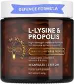 Dr Sosnowski's L-Lysine & Propolis Supplements | High Potency L Lysine Immune Support Formula with 5:1 Propolis Extract, Quercetin, VIT C, VIT E and Zinc - Image 2