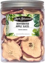 Drink Botanicals Ireland | Dehydrated Dried Apple Slices | 40 + Slices | 100% Natural | Non GMO, Vegan | Apples for Garnishing Cocktails, Baking, Sauces, Cakes, Decoration | 135 Grams, 4.76 Oz | Jar - Image 2