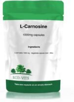 ECO-VITS L-Carnosine (1000mg) 120 Capsules. Recyclable Packaging, Sealed Pouch. Supports Cellular Health, Healthy Aging, Cognitive Function & Muscle Recovery – Antioxidant Protection - Image 2