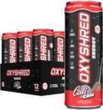 EHP Labs OxyShred Energy Drink - Sugar Free Energy Drinks with Amino Acids, Green Tea Extract, Vitamin C & L Carnitine - Carb Free, Calorie Free, Natural Caffeine, Cali Cola (12-Pack) - Image 2