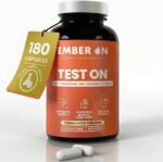 EMBER ON Test On | Gym Supplements for Men | Zinc, Magnesium, Vitamins B6, Ginseng & Fenugreek | Supports Energy & Muscle Function | 180 Vegan Capsules | Magnesium and Zinc Supplements | UK Made - Image 2