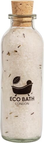 Eco Bath London Stress Relief Dead Sea Salt 300g - Natural Dead Sea Salt Contains 100% Pure Essential Oils Mixed with Chamomile and Orange - Image 2