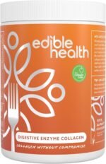 Edible Health Digestive Enzyme High Protein Powder - Infused with Collagen, Bromelain, Psyllium, Glutamine & Prebiotics for Balanced Digestive Wellness - 400g - Image 2