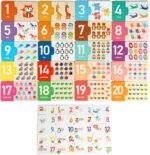 Educational: Educational Card Game With Picture Pairs, Educational Memory Game To Encourage Concentration And Memory, Combination Cards With Numbers And Letters For N - Image 2