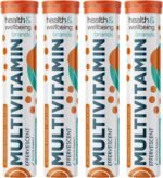 Effervescent Multivitamins - High Strength Multivitamin Tablets - Complete One a Day Supplements for Men & Women - 20 Per Tube (Pack of 4) - Image 2