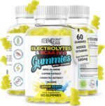 Electrolytes Gummies with BCAAs & B Vitamins - 500mg Electrolytes, Taurine, Green Tea & Coffee Extract - Vegan & Vegetarian - 60 Gummies, 30 Servings (1) - Image 2