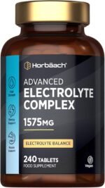 Electrolytes Tablets 1575mg | 240 Vegan Tablets | High Strength Supplement with Potassium, Chloride, Calcium, Magnesium, & Sodium | Keto Electrolyte Powder Alternative | by Horbaach - Image 2