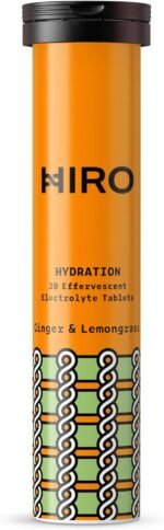 Electrolytes Tablets by Hiro |Electrolyte Supplements |Rapid Hydration |Energy Boost |Magnesium & Calcium|Immunity Support |Ginger & Lemongrass - Single Pack - Image 2