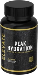 Elevate Supplements Peak Hydration, Power & Performance, 180 Capsules | Workout Supplement for Strength, Stamina, Energy & Hydration | ATP, Adaptogenic Mushrooms, Electrolytes & Minerals for Endurance - Image 2