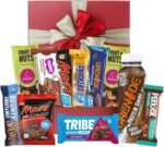 Emartbuy Premium Assortment of High-Protein Energy Pack Gift Hamper with Bars Drink & Nuts for Fitness Lovers Birthday Party Favors - Protein Snack Box - Image 2