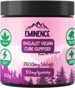 Eminence 3500mg Pure Himalayan Shilajit Gummies | 100% Vegan | High Strength Organic Fulvic Acid Supplement | Natural Energy Booster | Women & Men | Made in UK - Cube Gummies - Image 2