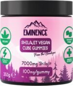 Eminence 7000mg Pure Himalayan Shilajit Gummies | 100% Vegan | High Strength Organic Fulvic Acid Supplement | Natural Energy Booster | Women & Men | Made in UK - Cube Gummies - Image 2