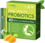 EneriWell Oral Probiotics, Dental Probiotics for Extreme Bad Breath Treatment, Pre and Probiotic for Gut Health, Probiotic and Prebiotics, probiotics for Women Fresh Breath,12 Strains Blend BLIS K12 - Image 2