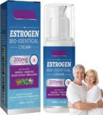 Estro-gen Cream for Hormone Balance, Natural Bioidentical Estro-gen Cream for Women Menopause Rel/ief, for Internal and External Balance Metabolism, Gift for a Middle-Aged Friend,100ml-Blue Box - Image 2