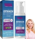 Estro-gen Cream for Hormone Balance,Natural Menopause Rel/ief Balance & Bioidentical Estro-gen Cream for Women,for Internal and External Balance Metabolism,Gift for a Middle-Aged Friend,100ml-Blue Box - Image 2