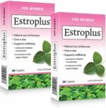 Estroplus (60 Tablets) – Film Coated Tablet which Contains a Balanced Blend of Soy Isoflavones, Vitamins and Minerals to Support Your Health and Wellbeing During perimenopause, Menopause - Image 2