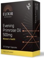 Evening Primrose Oil 500mg 30 Softgel Capsules – Supports Women’s Health, Rich in Gamma-Linolenic Acid (GLA), with Vitamin E for Skin Health & Antioxidant Protection. - Image 2