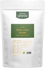 Everyday Superfood Organic Barley Grass Powder 1kg, European Grown Barleygrass, Ideal in Juice and Smoothies, Certified Vegan and Kosher - Image 2