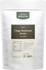 Everyday Superfood Organic Chaga Mushroom Powder 50g, Ideal for Coffee and Tea, Wild Chaga Extract - Image 2