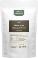 Everyday Superfood Organic Lion's Mane Mushroom Powder 190g, Ideal for Coffee and Tea and Mushroom Blends - Image 2