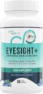 Eyesight Plus AREDS2 Eye Supplement - Eye Health Capsules with Lutein, Zeaxanthin & Bilberry (60-Day Supply) - Image 2