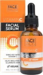 Face Facts Vitamin C Facial Serum | Brightening + Hydrating | 30ml - Image 2