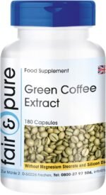 Fair & Pure® - Green Coffee Bean Extract - 500mg - Vegan - 180 Capsules - Image 2