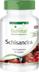 Fairvital | Schisandra - Bulk Pack for 3 Months - Vegan - 90 Capsules - Wu Wei Zi - Image 2