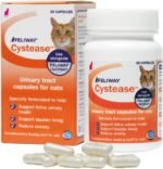 Feliway Cystease 30 Capsule Pack, 30 Feliway Cystease Capsules For Cats Urinary Tract Infection Treatment, Cat Supplements To Help Stress Related Bladder Issues And Reduce Cat Anxiety In Your Pet - Image 2