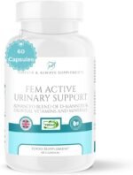 Fem Active Urinary Support X 60 Capsules - Advanced Blend of D Mannose - UTI, Cystitis, BV, Water Infection/Pain releif - 10 Day Immediate Action Course - Women Urinary Tract and Bladder Health - Image 2