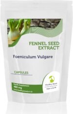 Fennel Seed Extract 480mg Foeniculum Vulgare x120 Capsules Healthy Mood - Image 2