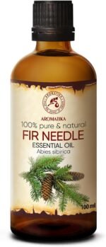 Fir Needle Essential Oil 100ml - Abies Sibirica - 100% Pure & Natural - Used for Stress Relief - Calming - Freshen Rooms - Home Fragrances - Fresh Aroma - Fir Essential Oils - Image 2