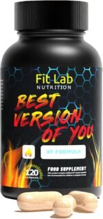 Fit Lab - Best Version of You, Food Supplement - Gym Essentials -120 Capsules - Vegan, Halal and Vegetarian Supplements for Women and Men - 60 Days Supply - Image 2