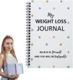 Fitness Wellness Logs - Food Tracker, Nutrition Journal | Daily Health Record Book for Men and Women, Weight Management Notebook Habits Diet Goal Routines, Slim Planner Gym Home Lifestyle Organization - Image 2