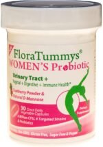 FloraTummys Women's Probiotic, Urinary + Digestive + Immune System Health, Cranberry Juice Powder, D. Mannose - Image 2