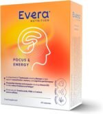Focus & Energy - Supplement with Bacopa, Ginseng and 15 Essential Vitamins and Minerals - 60 Capsules - Image 2