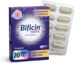 Forte - Probiotics and Prebiotics for Gut Health - 20 Billion CFU -10 Live Bacterial Cultures: Lactobacillus Acidophilus, Lactis, Rhamnosus & Bifidobacterium Longum, Breve, Bifidum-10 Capsules - Image 2