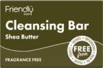 Friendly Soap - Shea Butter Cleansing Bar (95g) Natural Cleansing Bar, Fragrance-free, Plant-Based, Cruelty-Free, Made By Hand, No Preservatives or Sulphates, Sustainable, Environmentally Friendly - Image 2