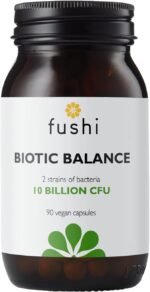 Fushi Biotic Vegan Balance 10 bn cfu Capsules, 90 Caps |Rich in Multi-Strain & Vitamin C | Contains FOS | for Vegetarians & Vegans | Made in The UK - Image 2