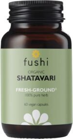 Fushi Shatavari Organic Herbal Supplement 60 Caps | Fresh-Ground Wholefood | Female Balance | Women’s Health Supplement | Ethical & Vegan - Image 2