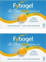 Fybogel Hi-Fibre, Orange, 30 Sachets X 2, 60 Total, Ispaghula Husk, Constipation Relief for Adults, Fibre Supplement, Fast Relief, Natural Relief, Laxatives, Digestion and Nausea - Image 2