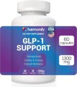 GLP-1 Chromium, Green Tea Extract, Synbiotics, Licorice Root Supplement, 1300 mg Gentle Formula, 1 Month Supply Wellness - Image 2