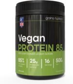 GN Vegan Protein 85 Protein Powder | 500g Unflavoured Pea Protein Powder - Plant Based | 25.5g per Serving | Pea Protein Isolate | Non-GMO, Gluten & Dairy Free - Image 2