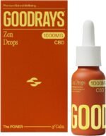 GOODRAYS CBD Oil, 1000mg, High Strength CBD Zen Drops, Natural Sleep Stress and Anxiety Relief, Vegan, Unflavoured, Packaging May Vary - Image 2