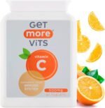 Get More Vits - Vitamin C 500mg Tablets (90 Tablets), Promotes Stronger Immune System, Strengthens Body's Natural Defences, Supports Faster Iron Absorption, Food Supplement, Vegetarian, Vegan - Image 2