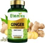 Ginger Capsules |High Strength 3200mg Ginger Root Extract Supplement | for Sickness, Nausea & Joint Pain |Suitable for Vegetarians and Vegans - Made in The UK - Image 2
