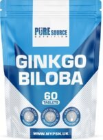Ginkgo Biloba 6000mg - High Strength Vegan Tablets | Ginkgo Biloba 50:1 Leaf Extract,Gluten Free, GMO Free - Made in UK by Pure Source Nutrition (60 Tablets) - Image 2