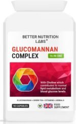 Glucomannan Complex - 16-in-1 Vegan-Friendly Weight Management Formula with Konjac, Green Tea, Vitamins & Herbal Blend - 90 Easy-to-Swallow Capsules - Better Nutrition Labs - Image 2